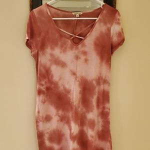 Tie dye T Shirt Dress